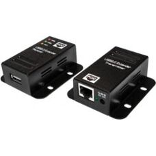 LogiLink UA0267 USB 2.0 Cat.5 Extender - 50m - Black - Cable Type: Gender Changer