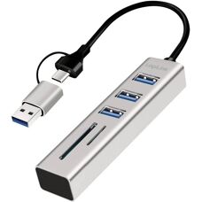 LogiLink UA0440 USB-C Hub with Ethernet - Interface Hub