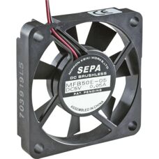 SEPA MFB50E05 Ventilador axial - 50x50x10mm - 5V/DC - Negro