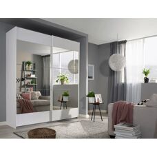 Rauch Malibu Schrank - Schiebetür, 181x62x210 cm, Weiß