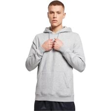 Build Your Brand Heavy Hoody Gris - Sweat à capuche