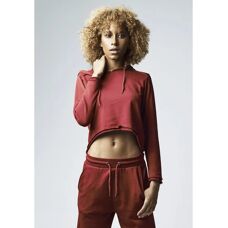 Urban Classics Sweat Crop Terry (TB1305) - bordeaux - Publicité