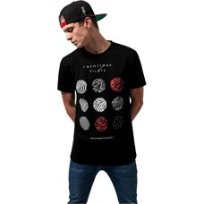 Camiseta Mister Tee Twenty One Pilots Círculos en negro 3XL