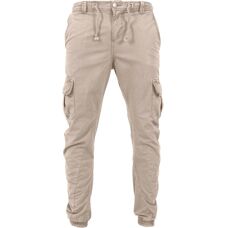 Urban Classics TB1268-00208-0040 Pantaloni in Cotone Sabbia