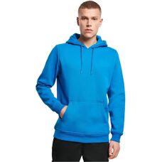 Build Your Brand Heavy Hoody - Blå, M - Trøje, Unisex