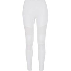 Urban Classics dámské Tech Mesh legíny - Leggings - Bílé - L