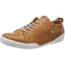 Andrea Conti Baskets en cuir marron - Chaussures femmes - Publicité