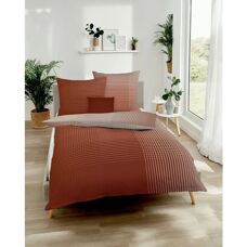 KAEPPEL Master Orange Mako-Satin Bettwäsche-Set