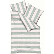 Kaeppel - College - jade - gestreift - 155x220 Bedding