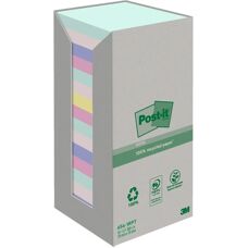 Etichette riciclate Post-It - 76x76mm - 100 pz