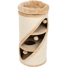 Zooplus Diogenes Diagonal Basic Scratching Barrel - Beige