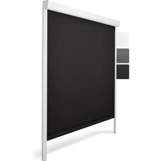 Schwarze Sol Royal Rollos - 175x120x4.2 cm - Einfache Montage