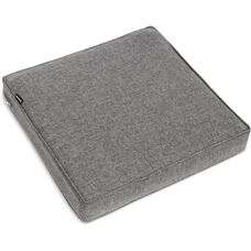 Bomoe Lounge Kissen - 70x70cm, Grau, Wasserabweisend - Kissen