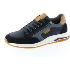 Zapatillas Sioux Turibio-702-J Azul Ante Ancho - Zapatilla