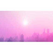 Poster KOMAR City Dusk - Città, Colorato, 70x50cm - Poster