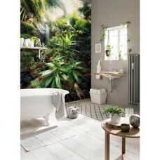 KOMAR Cascada de Flores Papel Pintado - Decoración de Pared