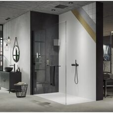 HÜPPE EasyStyle Wandpaneel - Aluminium 3mm UV