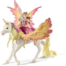 Schleich Fata Feya Unicorno Pegaso - Figura per Bambini