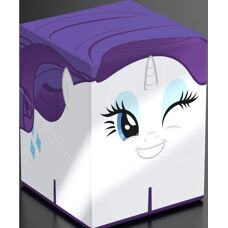 Squaroes Rarity My Little Pony Porta-Mazzi - Accessorio da Tavolo