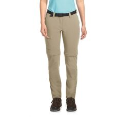 Maier Sports Inara slim zip beige - Friluftshandskar