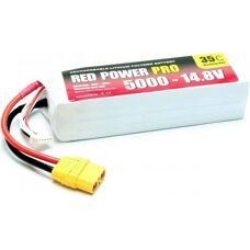 Red Power 14.8V 5000mAh 35C RC Akkupack - Profi-Leistung