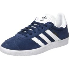 Adidas Originals Gazelle Navy Blue White Trainers - Sneakers