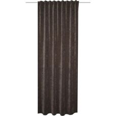 Tenda HOME BASICS WOLLY 160cm Grigia - Per stanze Chenille