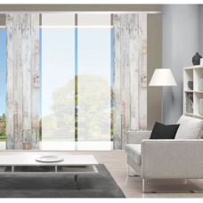 Höffner Bambus Schiebevorhang Set - 60x260cm - Gardine