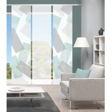 VISION NAYAH Mint Bambus-Optik 60cm x 260cm - Gardine