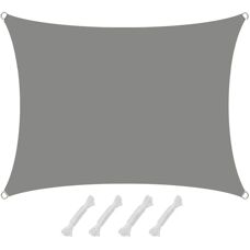 Amanka - Ombreggiante da Giardino 1,5 x 2m - Protezione UV