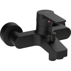 Mixeor de baie Hansa twist negru mat, proiecție 162mm