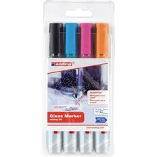Edding Model 95 Meerdere Kleuren Glasboard Marker - Set