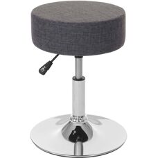 HHG 173 - Grigio tessile - 43-55 cm - Sessione? Taburete
