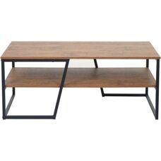 HHG - 131 - Aspecto roble - 46x110x60cm - Mesa de centro