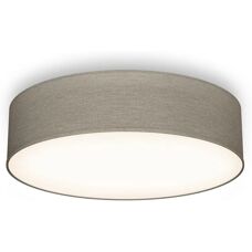 B.K.LICHT Plafondlamp - 38cm Grijs-Taupe Moderne