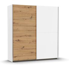 Rauch Saturn Gardrób - 2 Állítható Polcok & Csúszóajtók