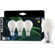 BELLALUX LED-Lampe, E27-Glas Satin, Kaltweiß - LED-Lampe