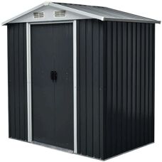 Home Deluxe - L Geräteschuppen mit Belüftung - 204x131x190cm