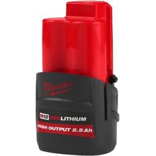 Milwaukee M12 HB2.5 2.5Ah 12V High Output Li-Ion Battery