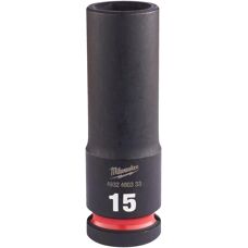 Milwaukee Impact Socket - 15mm Diep 1/2" Aandrijving