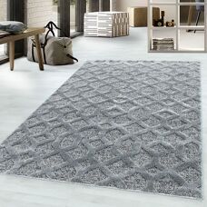 AYYILDIZ TEPPICHE - PISA 4702 - Grau - 240x340 cm - Rug