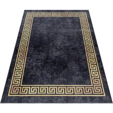 Ayyildiz Fiesta Schwarzer rechteckiger Teppich 160x230cm
