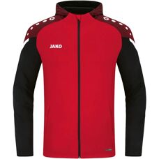 JAKO Herren Kapuzenjacke Performance - rot/schwarz - XL
