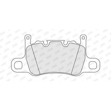 JURID 574230J Bromsbeläggssats - OEM för Audi Porsche