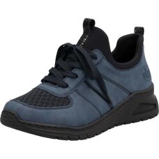 Zapatillas Slip-On Azules RIEKER - Zapatos Cómodos y Casual