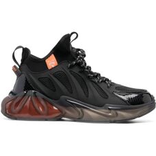 Plein Sport USC0435-STE003N Schwarze Tiger Schuhe - Schuhe