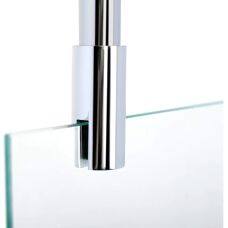 Barre de Support Chrome pour Paroi de Douche 80cm - Publicité