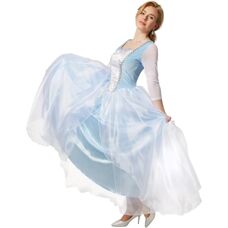 TecTake GmbH Princess Costume Elegant Cinderella Dress - S