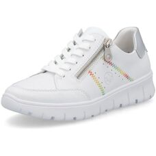 Baskets en Cuir Blanc Rieker - Chaussures Décontractées - Publicité