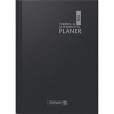 BRUNNEN Teacher Planner 2025/2026 - Weekly Schedule, Black